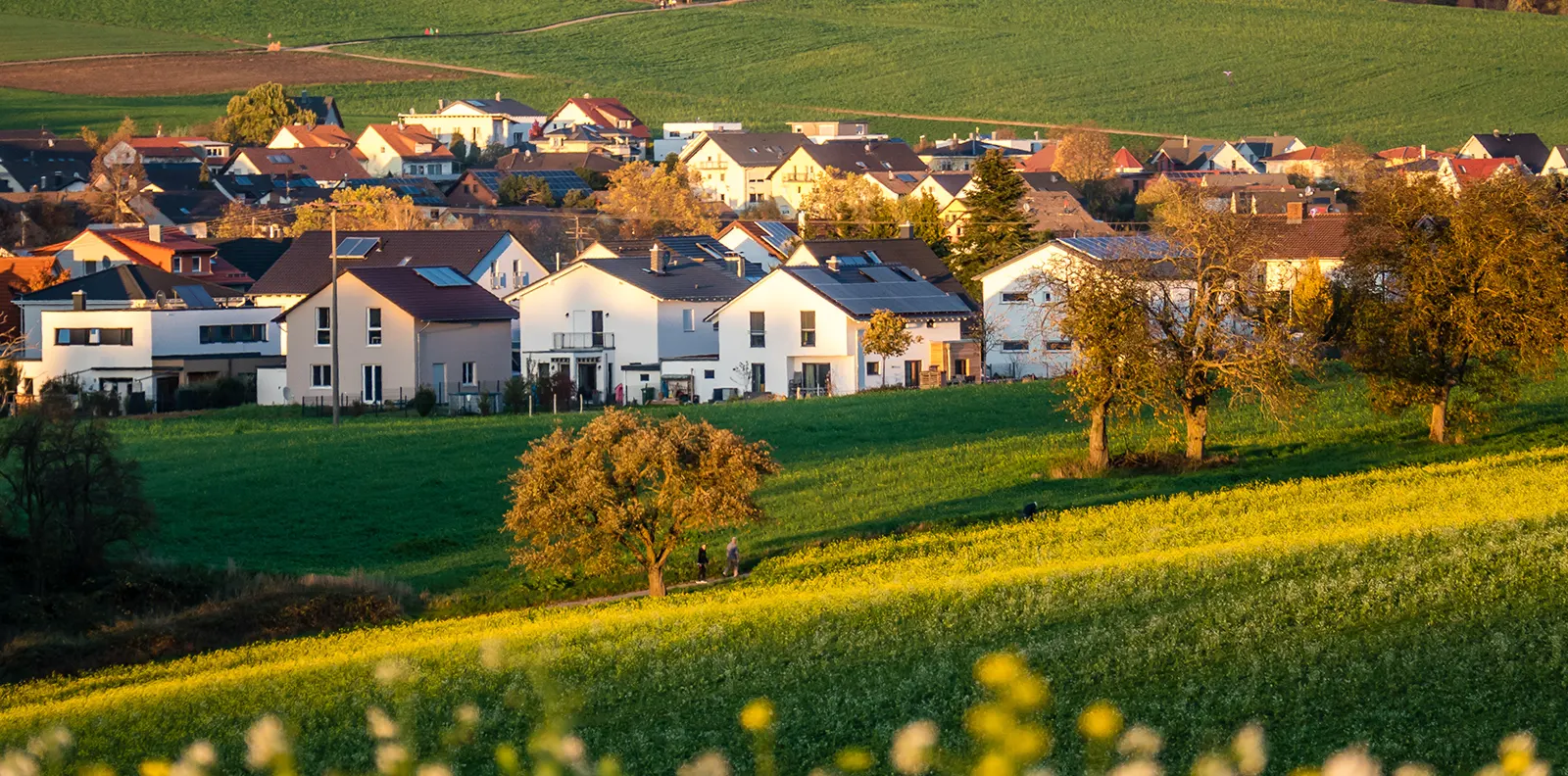 Beispielbild Wohnsiedlung in der Eifel