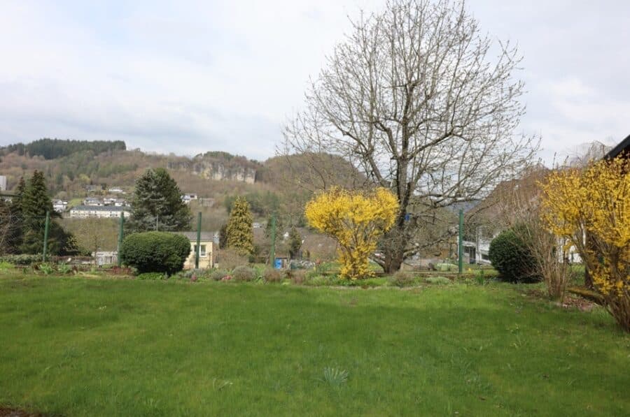 Wohnhaus in bester Lage mit schöner Aussicht auf die Gerolsteiner Dolomiten, Garten, Gerolstein (32) - Garten