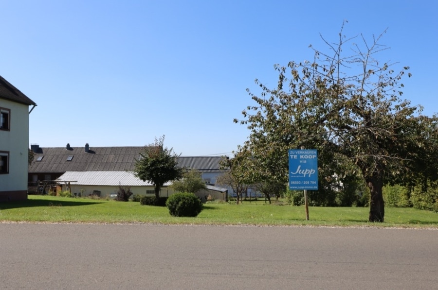 Garten - Freistehendes ehemaliges Bauernhaus mit Bruchsteinscheune und Garagen Stroheich (4)