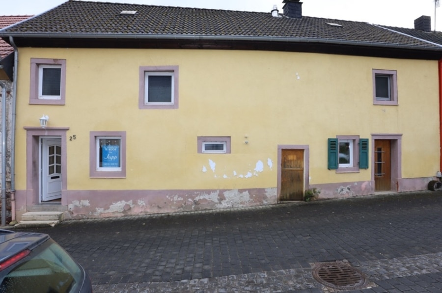 Straßenansicht - Einfamilienhaus mit großem Garten, Birresborn (22)