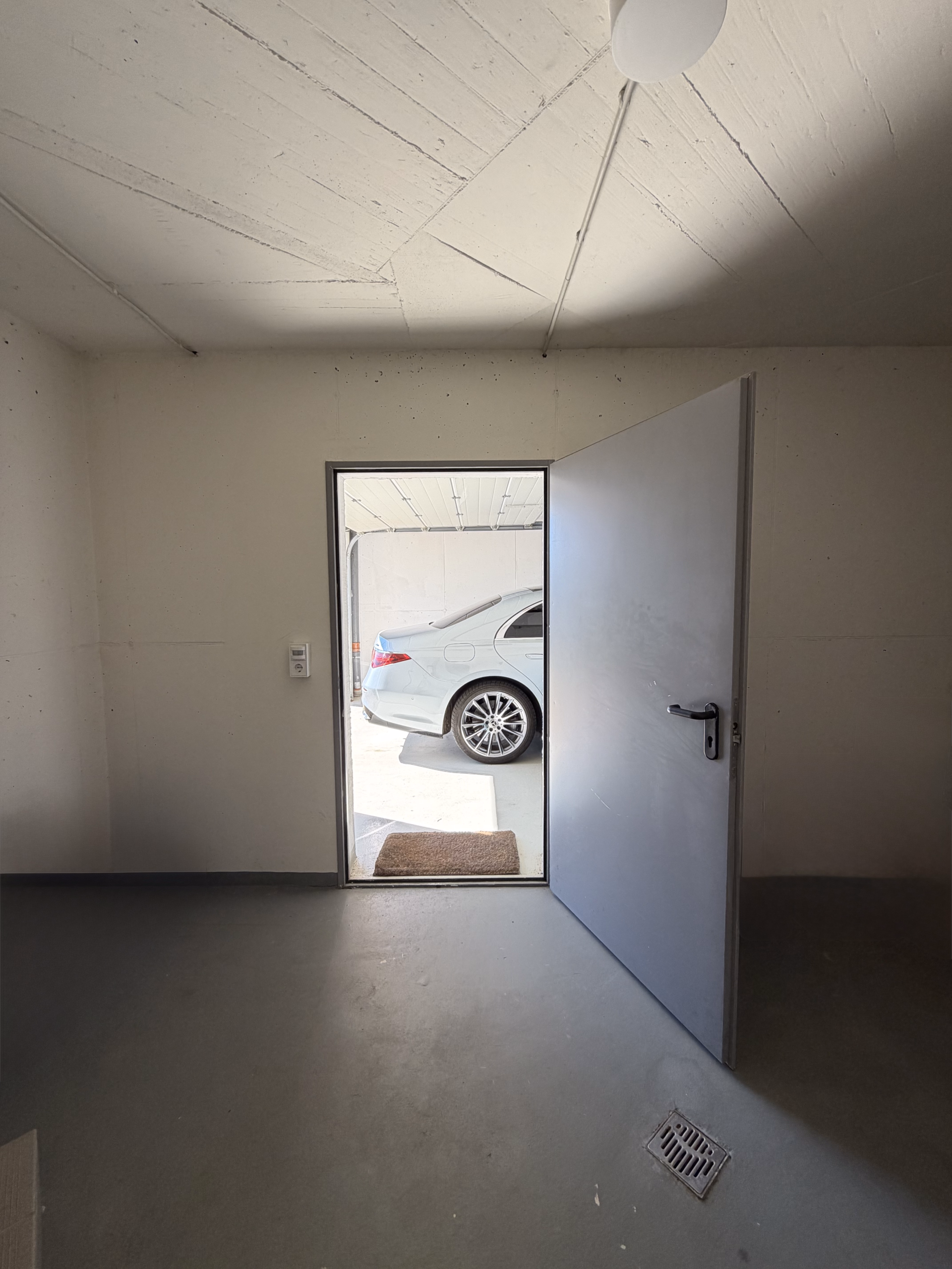 Zugang Garage vom Haus