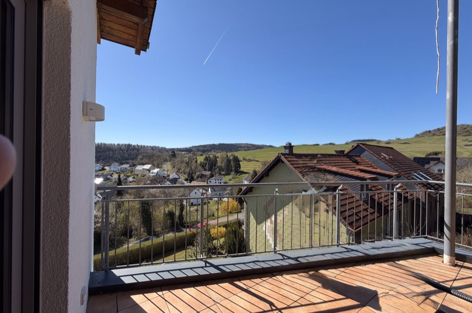 Blick Sonnenterrasse