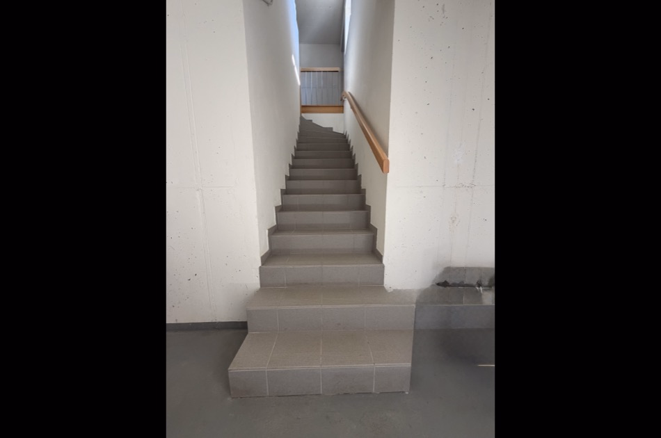 Treppe HWR zur Garage