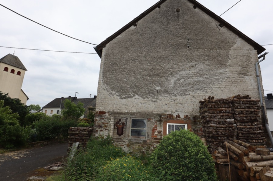 Rückseite - Ehem. Bauernhaus viel mit Platz für Hobby und eigene Ideen, Garten und Nebengebäuden, Höchstberg (2)