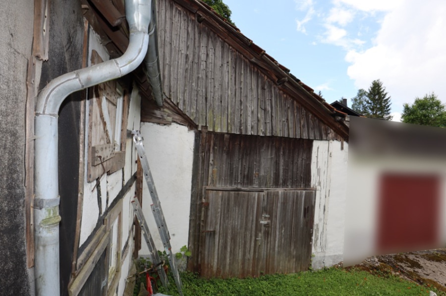 Nebengebäude - Schnuckeliges kleines ehem. Bauernhaus mit Scheune und Garten Schmidtheim (11)